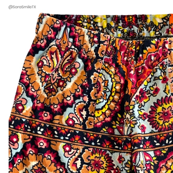 BILLABONG - Gypsy Den - Boho Print Plush Velvet Leggings - Picture 5 of 12